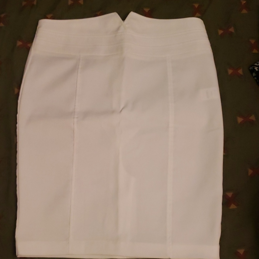 White skirt